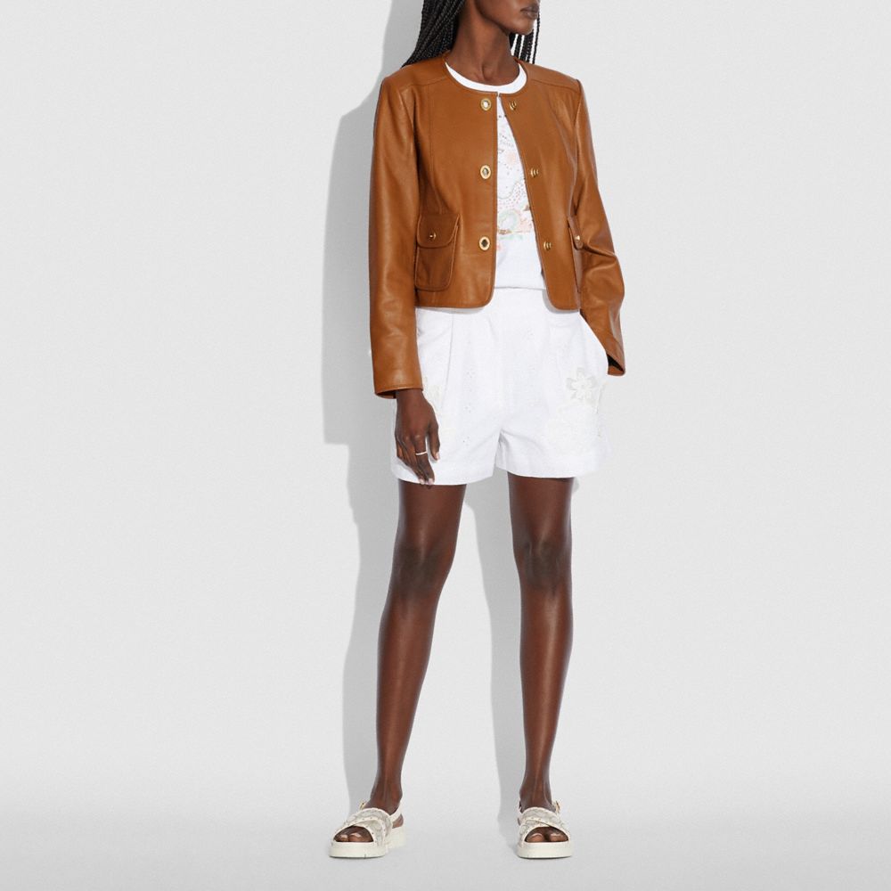 Cardi Leather Jacket