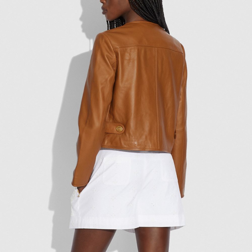 Cardi Leather Jacket