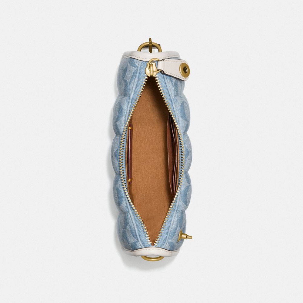 Swinger Bag 20 In Signature Chambray With Quilting