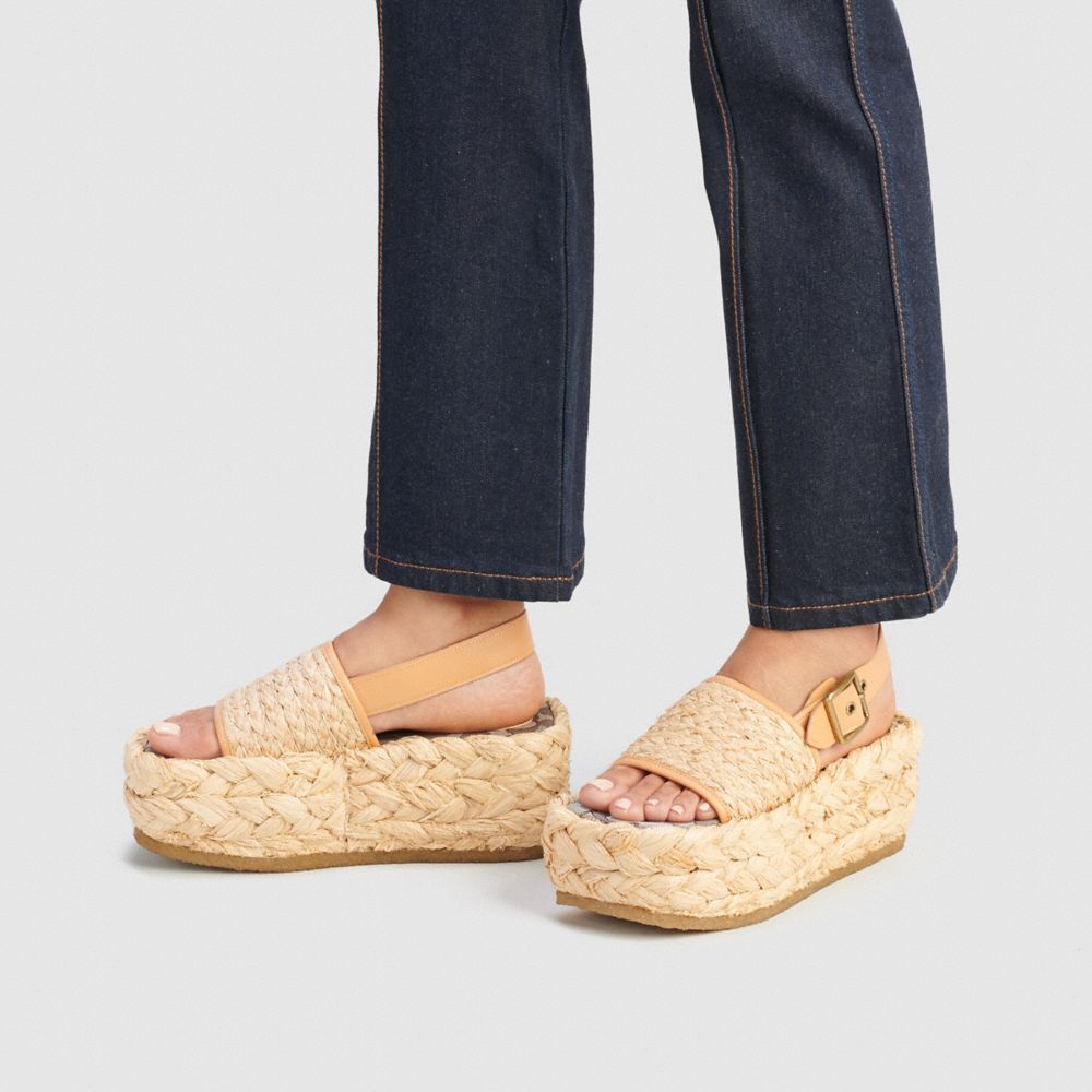 公式】COACH – コーチ | プラットフォーム サンダル