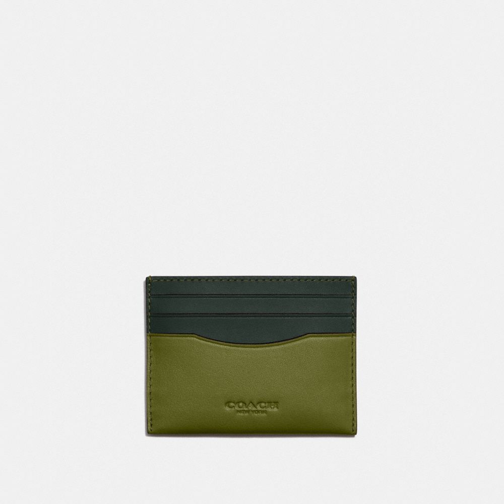 COACH Card Case In Colorblock