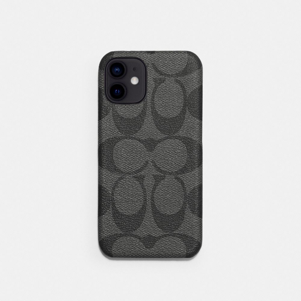 Iphone 12 Mini Case In Signature Canvas