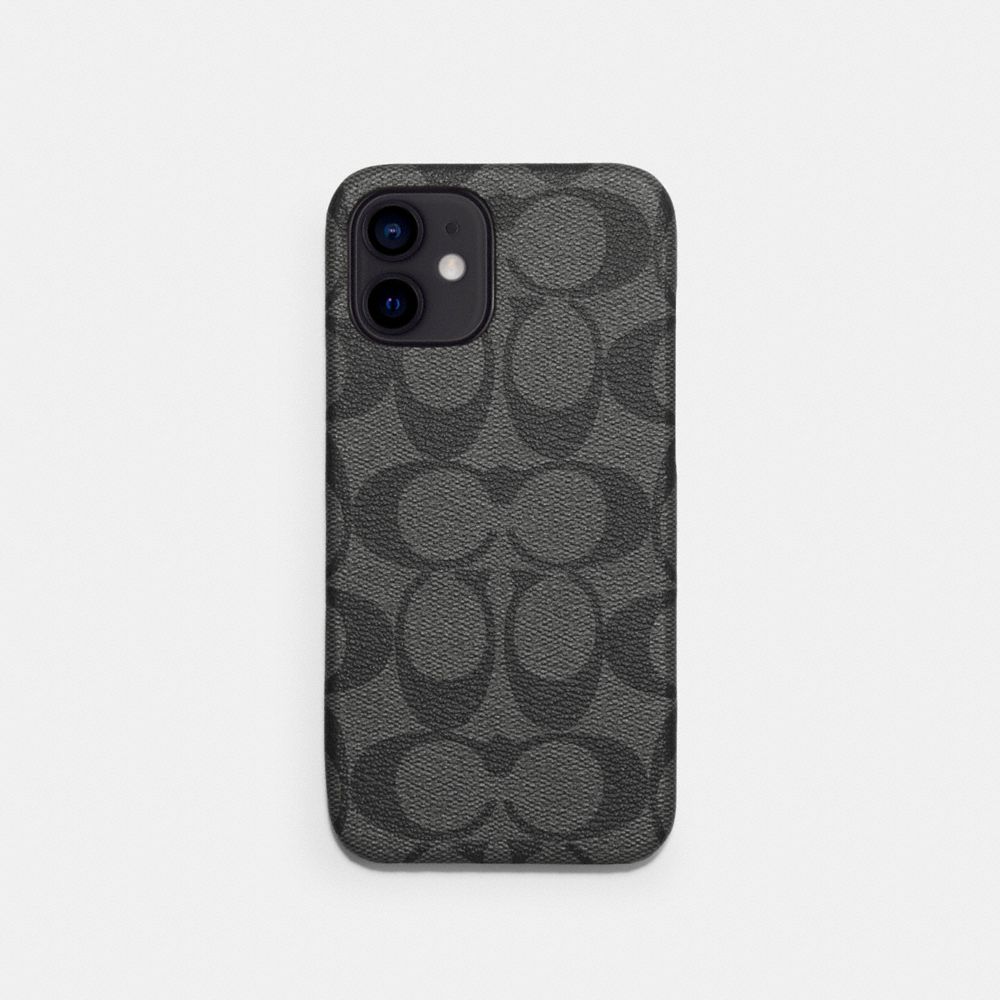 COACH® Outlet  Iphone 12 Pro Max Case In Signature Canvas