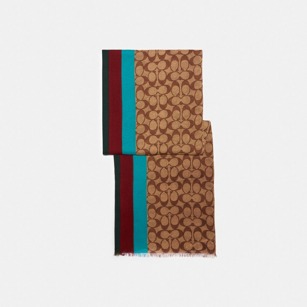 Signature Legacy Stripe Oblong Scarf