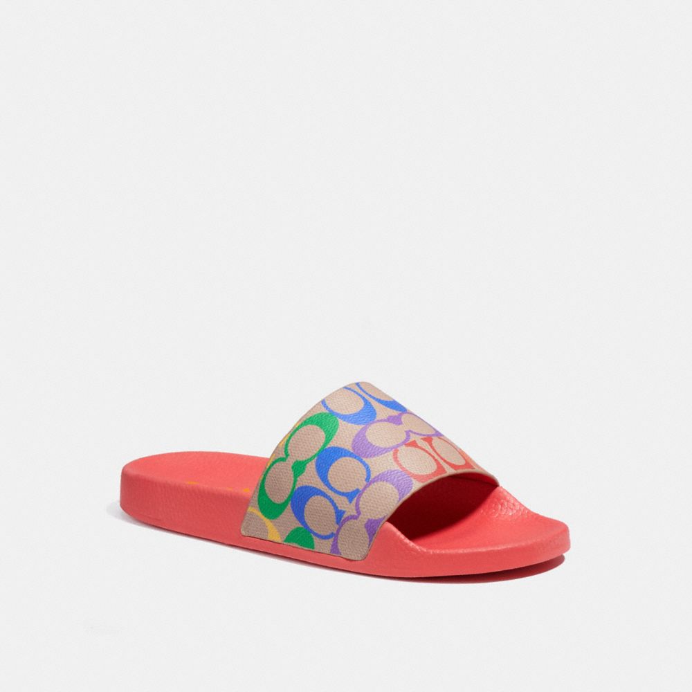 Coach pride flip outlet flops