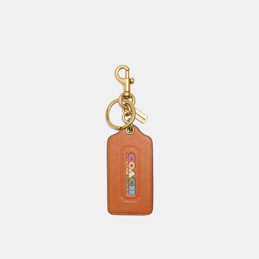 Coach hot sale rainbow keychain