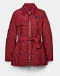 COACH®,CORDUROY HACKING JACKET,Other,Jasper,Front View