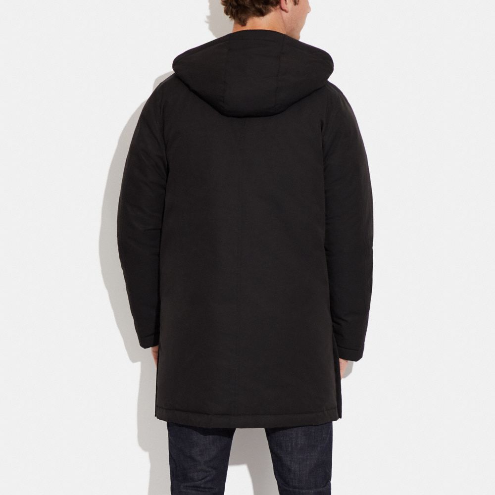 COACH®,エレベイティッド ダウン パーカ,ジャケット&コート,ﾌﾞﾗｯｸ