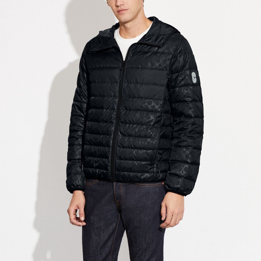 Coach shop puffer jacket