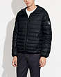 COACH®,PACKABLE DOWN JACKET,n/a,Black,Scale View