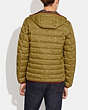 COACH®,PACKABLE DOWN JACKET,n/a,Olive Drab,Scale View