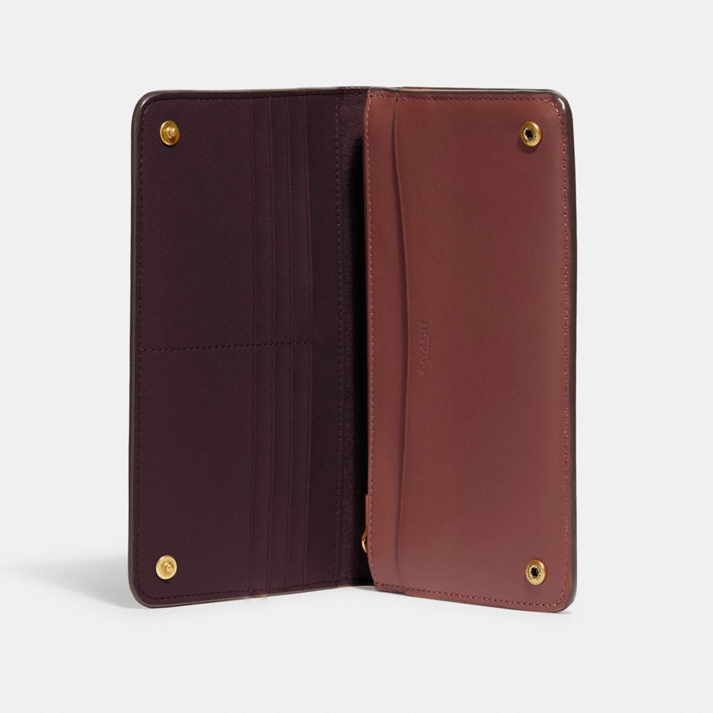 COACH®,Slim Wallet,,Inside View,Top View