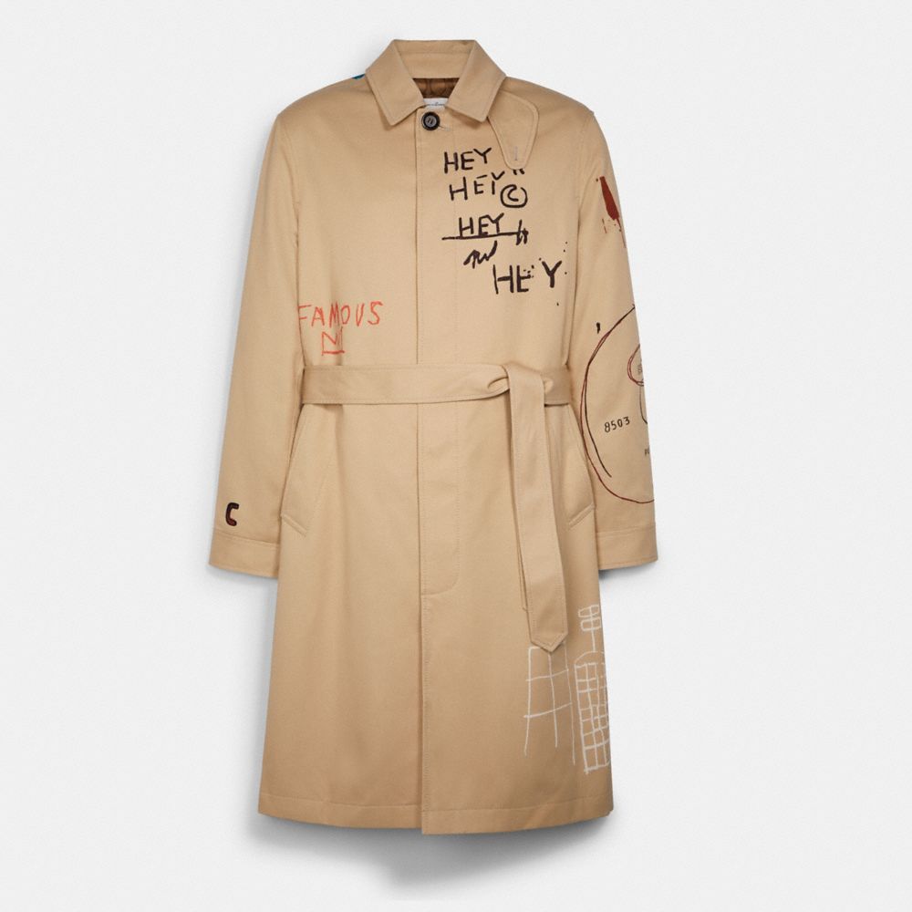 Manteau Mac Coach X Jean Michel Basquiat