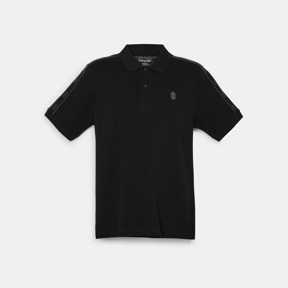 COACH® | Signature Tape Polo