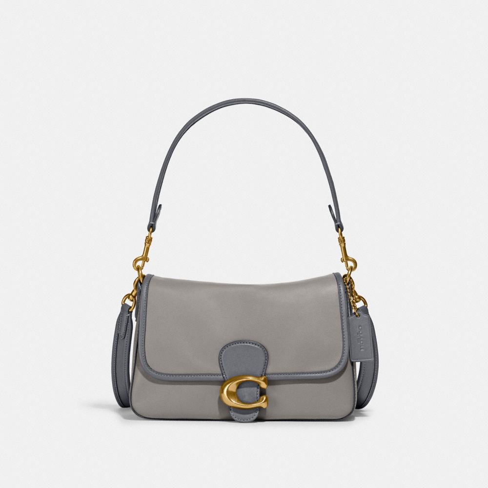 COACH Colorblock Leather Convertible Micro Soft Tabby - Macy's
