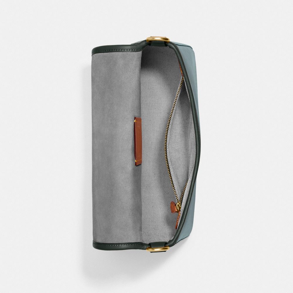 COACH®,Soft Tabby Shoulder Bag In Colorblock,,Inside View,Top View