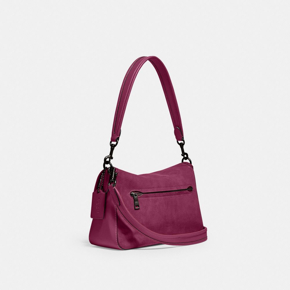 COACH Shoulder Bag Gold/Washed Mauve/Cranberry.  Coach shoulder bag, Bags,  Leather shoulder bag