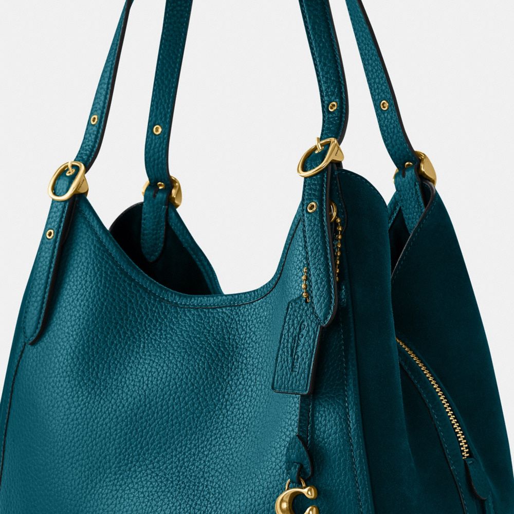 Coach turquoise purse new arrivals