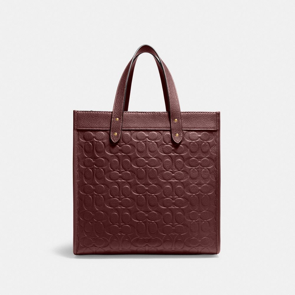 COACH®  Field Tote 22 In Signature Leather