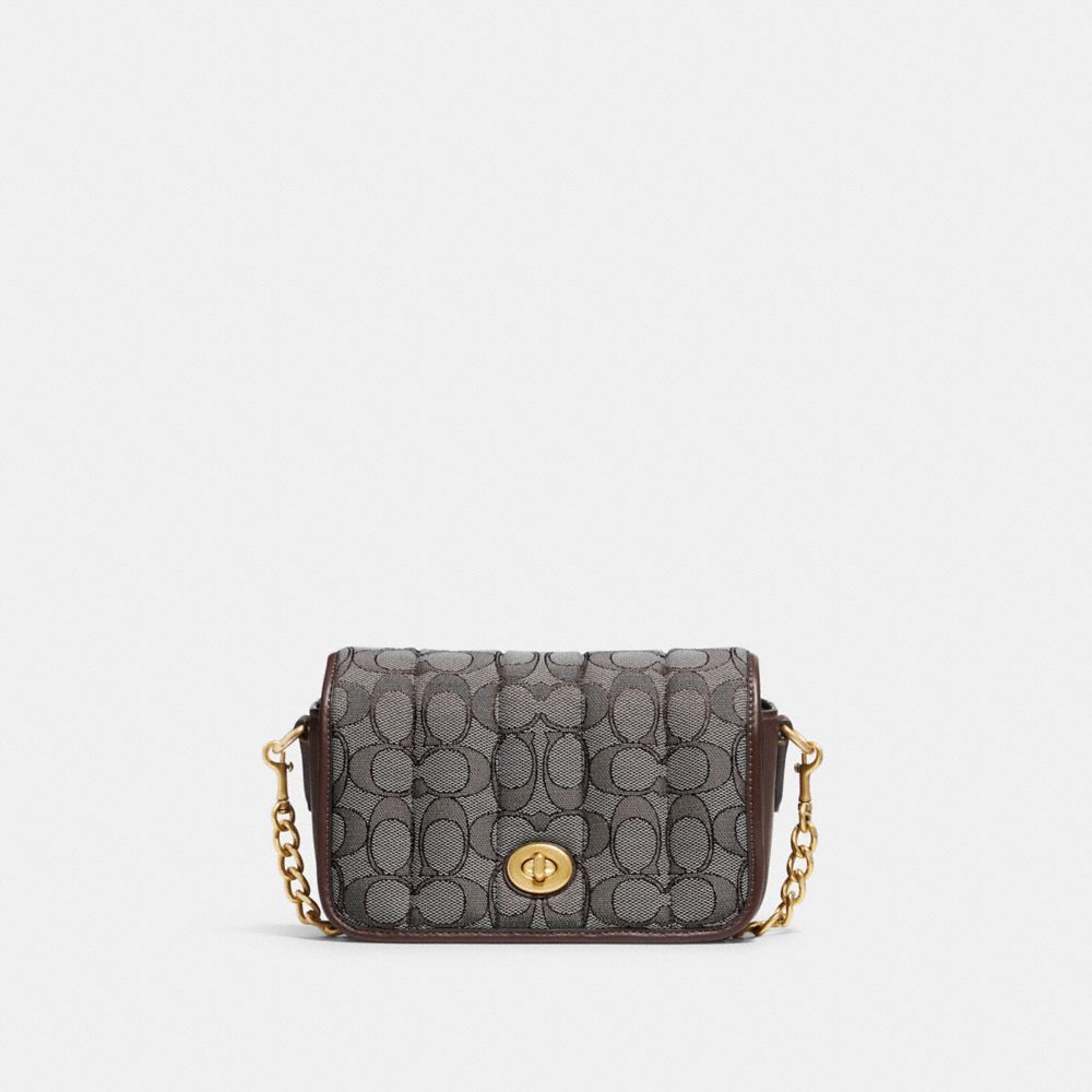 COACH Dinky 18 In Signature Jacquard With Quilting