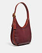 COACH®,ERGO SHOULDER BAG IN COLORBLOCK,Smooth Leather,Brass/Wine Multi,Angle View