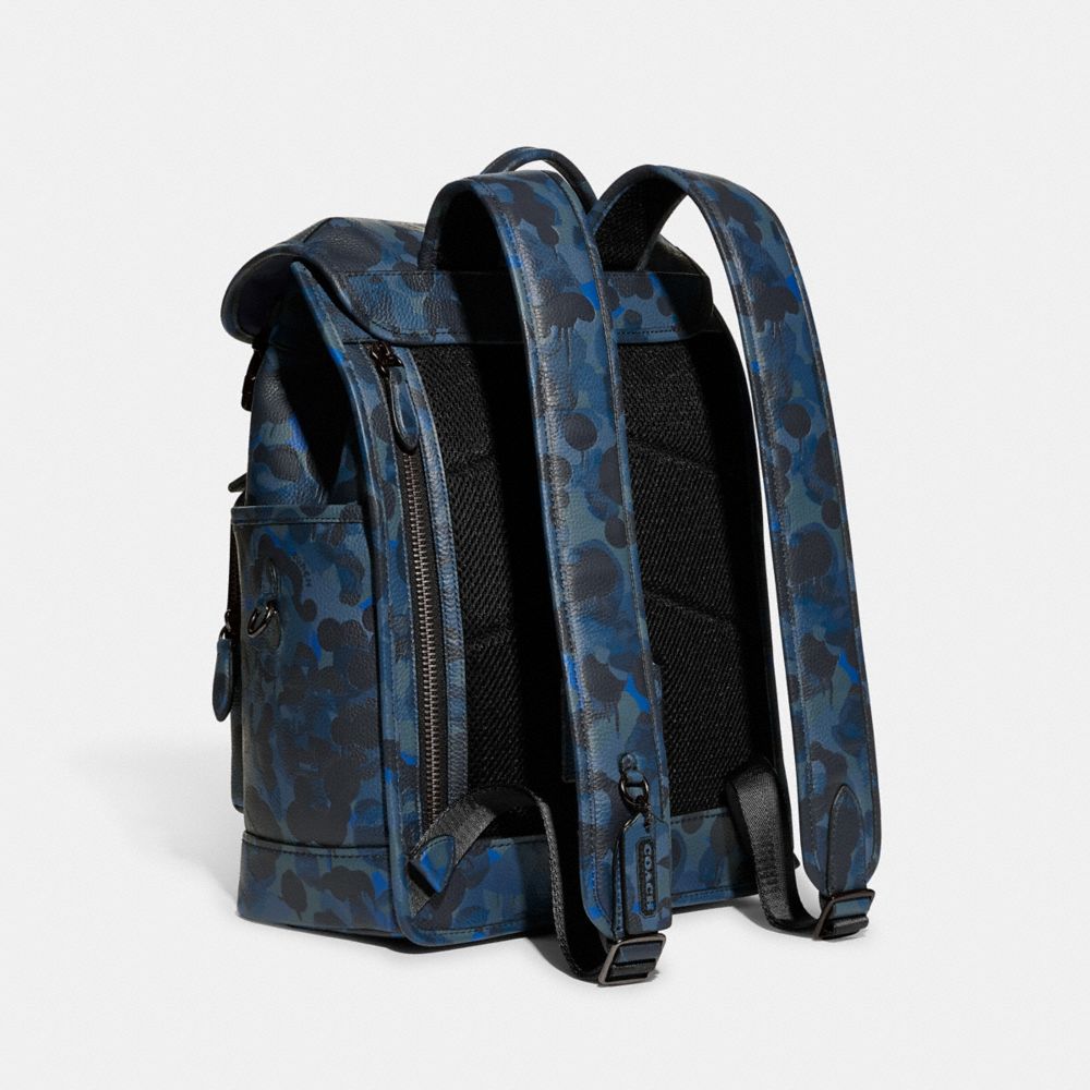 Coach mens cheap camo backpack