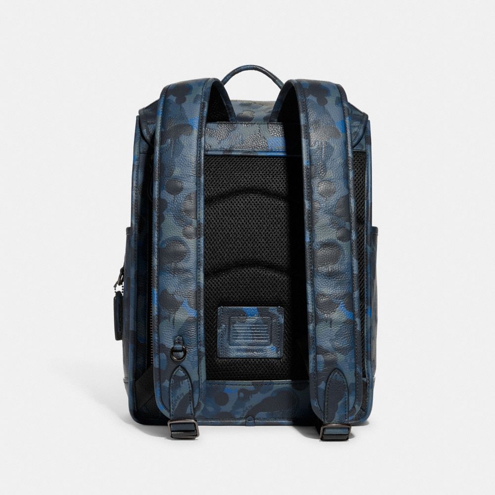 Buy Blue Camo Print Backpack One Size, Accessories