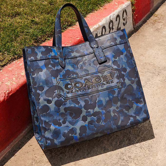 COACH OUTLET®  Tote 20 With Camo Print