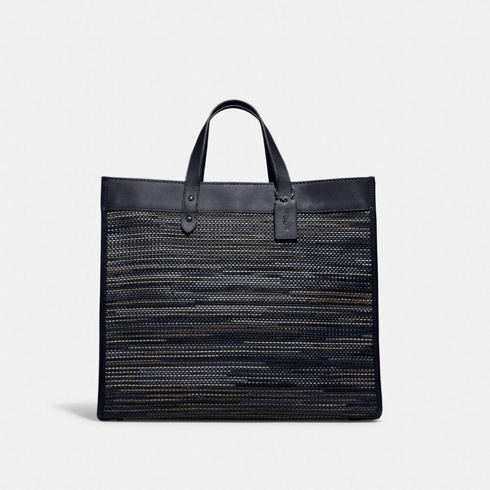 Field Tote Bag 40 In Upwoven Leather