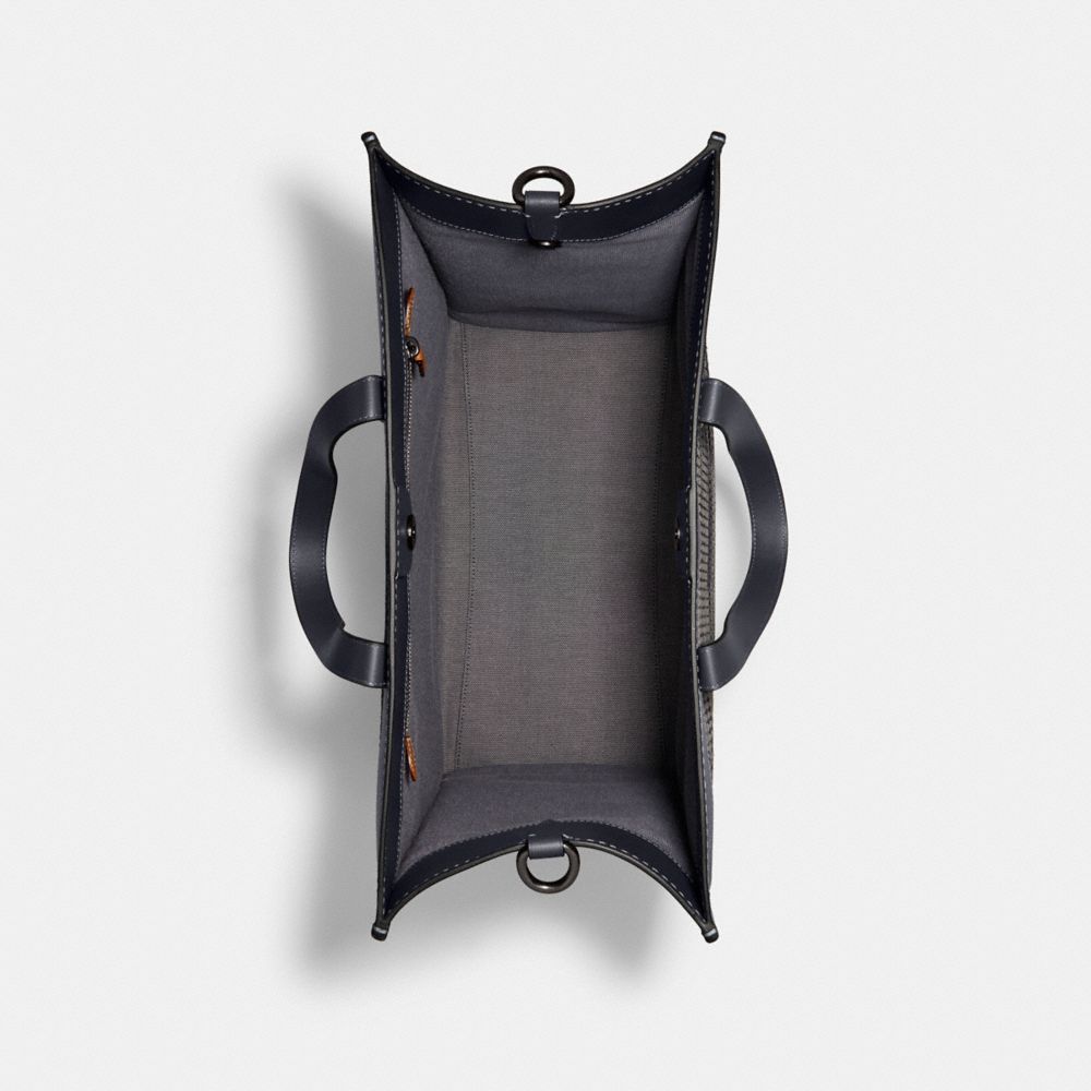 Field Tote Bag 40 In Upwoven Leather