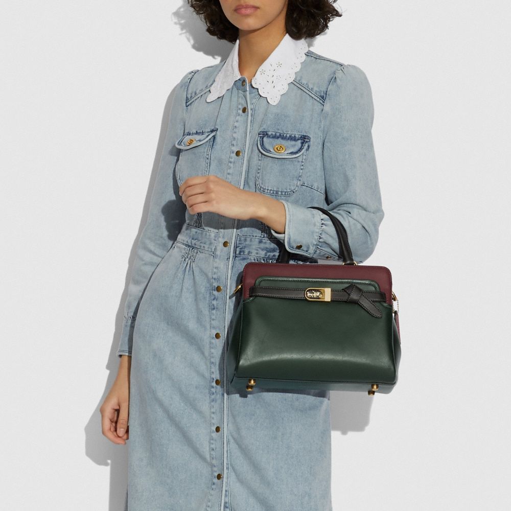 COACH　コーチ　テート　キャリーオール　29　ハンドバッグ　カラーブロック 公式】COACH – コーチ | テート キャリーオール 29 カラーブロック