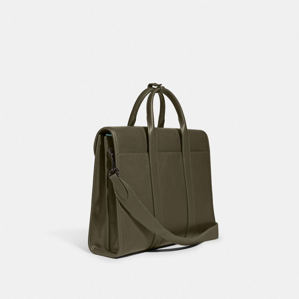 COACH®,ゴッサム ポートフォリオ,ビジネスバッグ＆ブリーフケース,ｱｰﾐｰｸﾞﾘｰﾝ