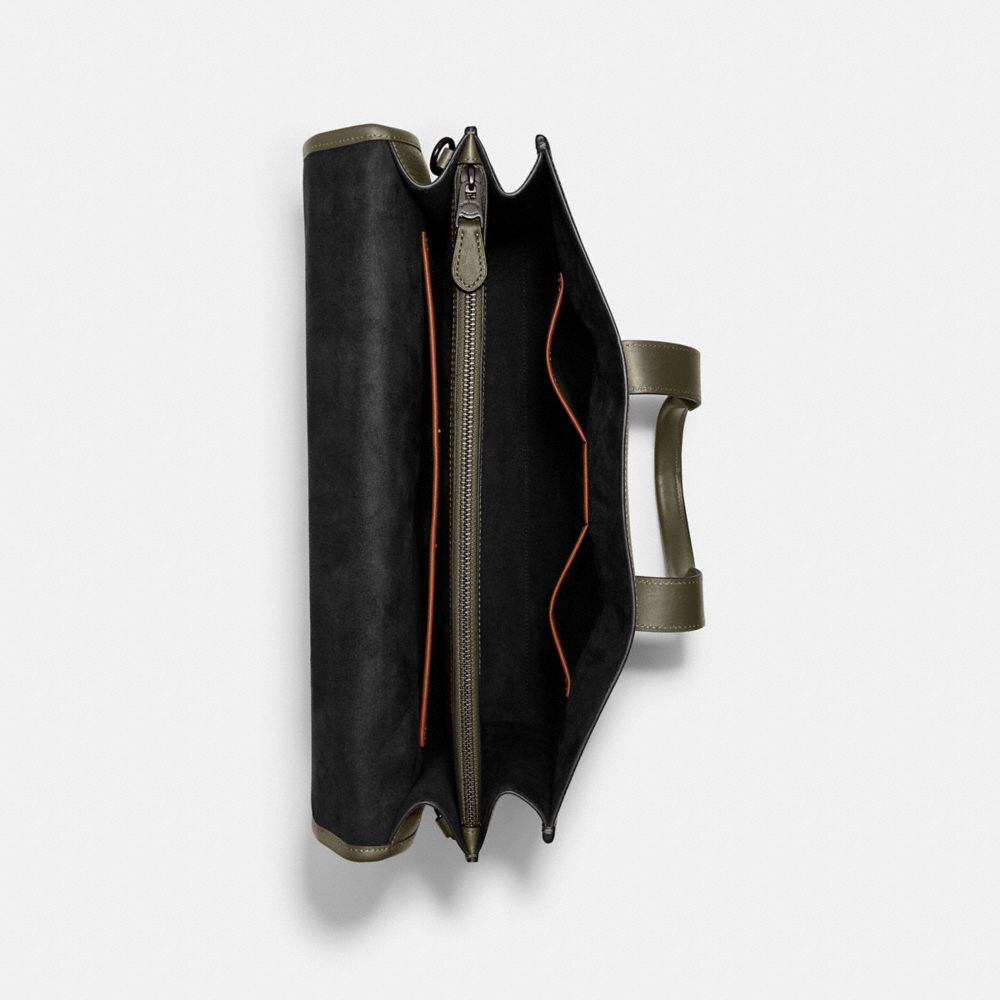 COACH®,ゴッサム ポートフォリオ,ビジネスバッグ＆ブリーフケース,ｱｰﾐｰｸﾞﾘｰﾝ