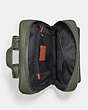 COACH®,GOTHAM BACKPACK,Pebbled Leather,X-Large,Army Green,Inside View,Top View