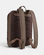 COACH®,GOTHAM BACKPACK,Pebbled Leather,X-Large,Dark Stone,Angle View
