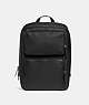 COACH®,GOTHAM BACKPACK,Pebbled Leather,X-Large,Black Copper/Black,Front View