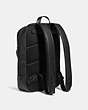 COACH®,GOTHAM BACKPACK,Pebbled Leather,X-Large,Black Copper/Black,Angle View