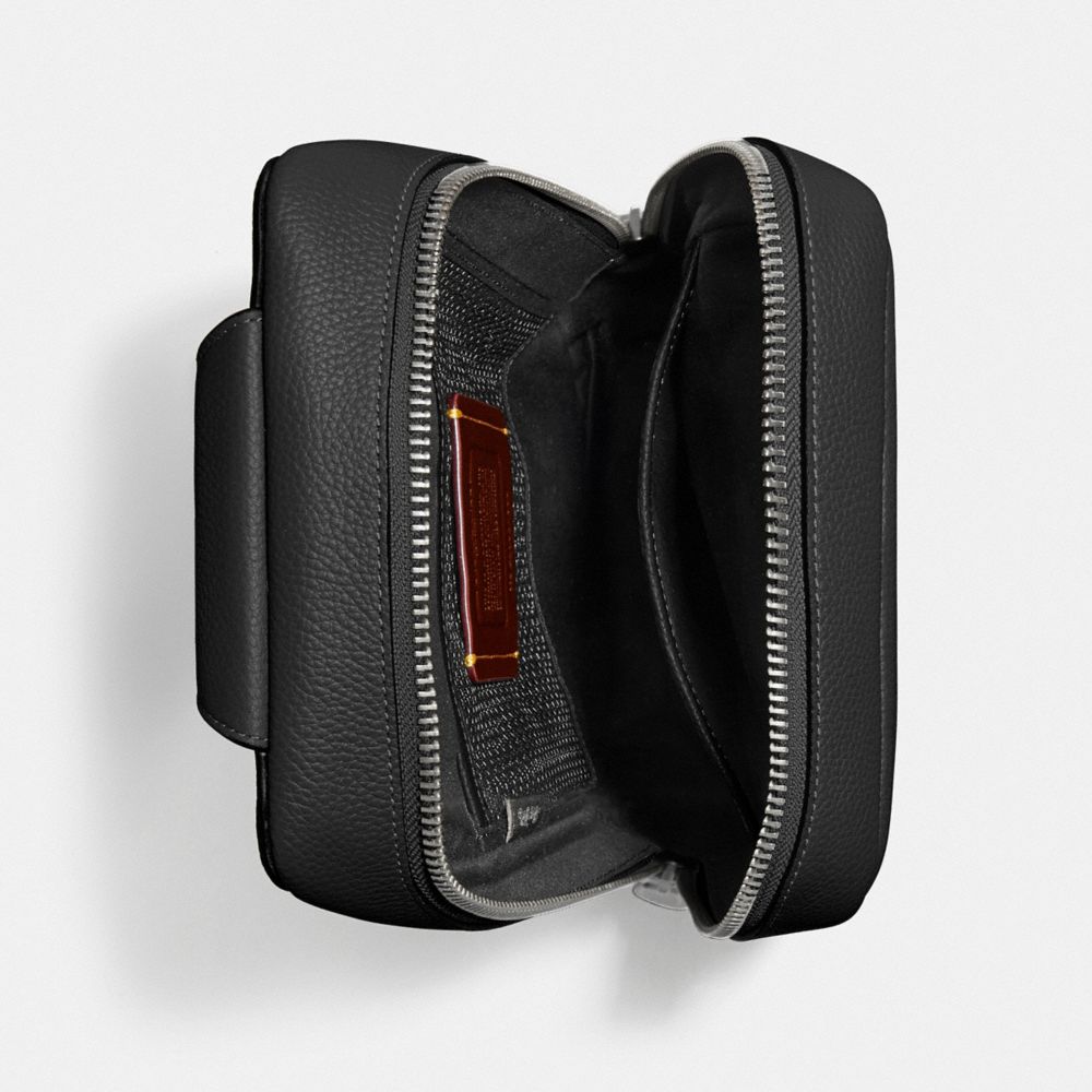 COACH®,Gotham Pack In Signature Leather,,Inside View,Top View