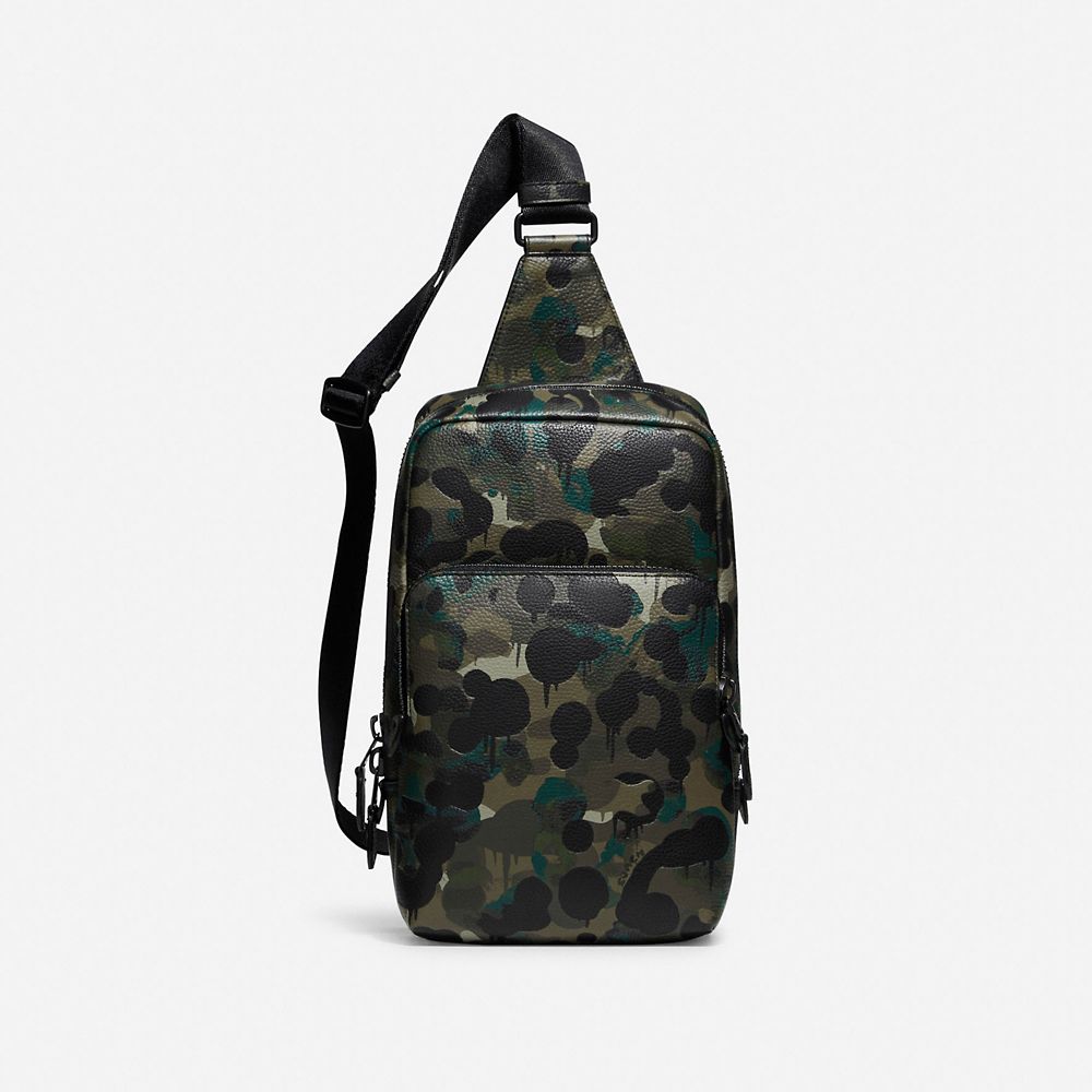 Luxe Black Camo Backpack