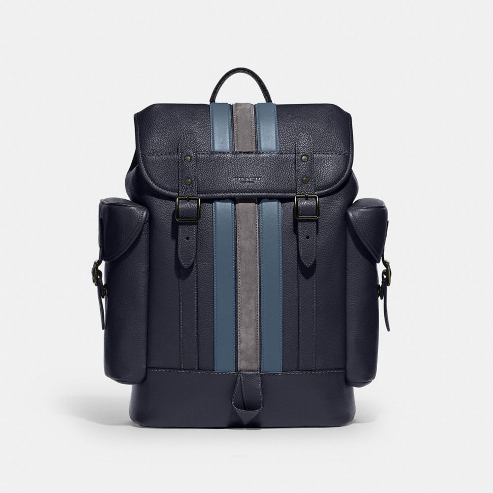 Coach blue clearance backpack