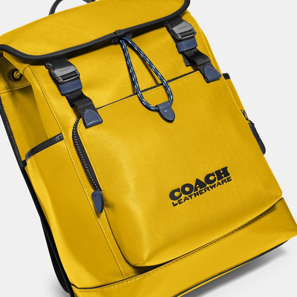 公式】COACH – コーチ | リーグ フラップ バックパック カラーブロック