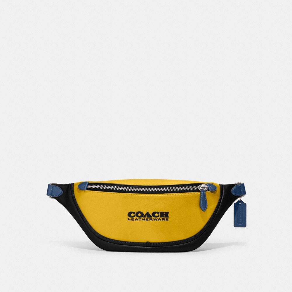 COACH®,League Belt Bag In Colorblock,,Front View