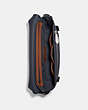 COACH®,LEAGUE BIKE BAG,Medium,Black Copper/Deep Blue Multi,Inside View,Top View