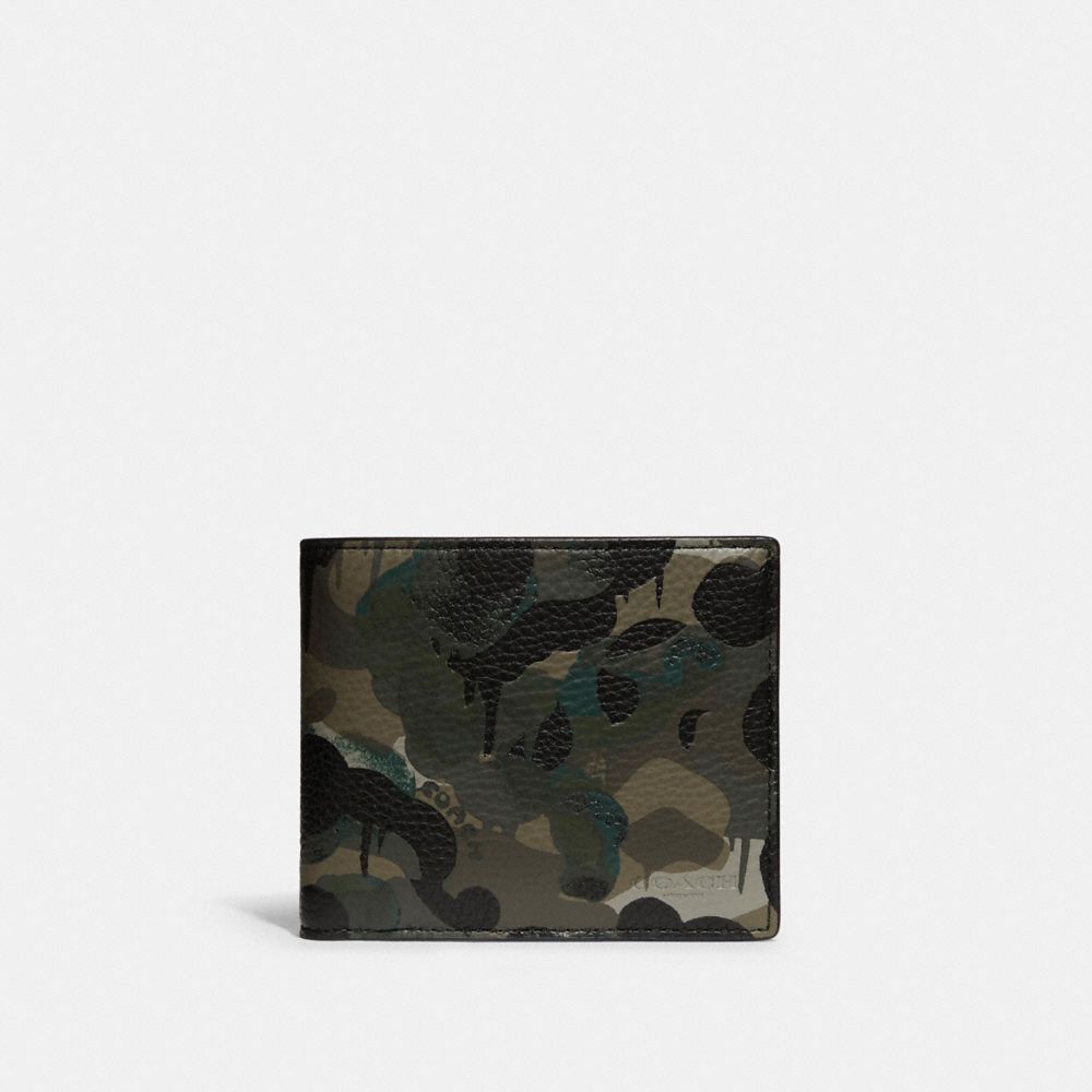 Easy wallet Camouflage Alligator Black