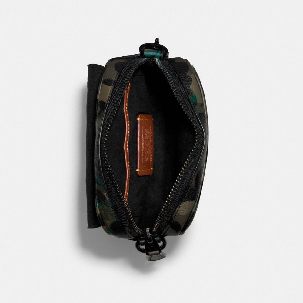 Tabby Crossbody Bag With Camo Print