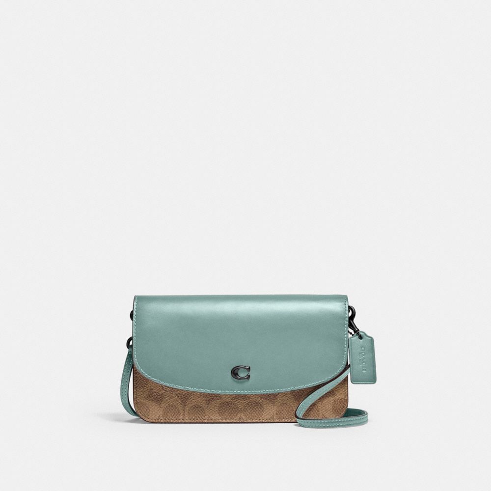 Hayden Signature Coated Canvas Crossbody Bag