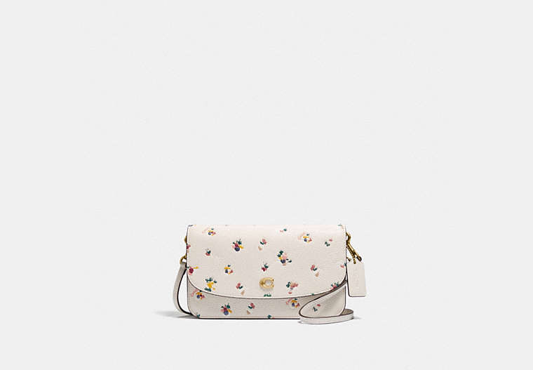 Hayden Crossbody Bag With Paint Dab Floral Print