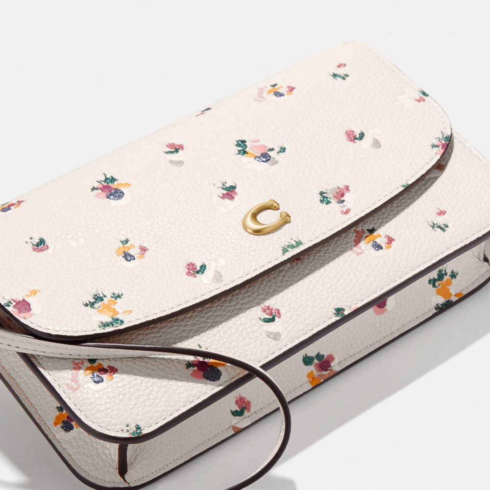 Coach+Hayden+Floral+Leather+Crossbody+Bag+CC560 for sale online