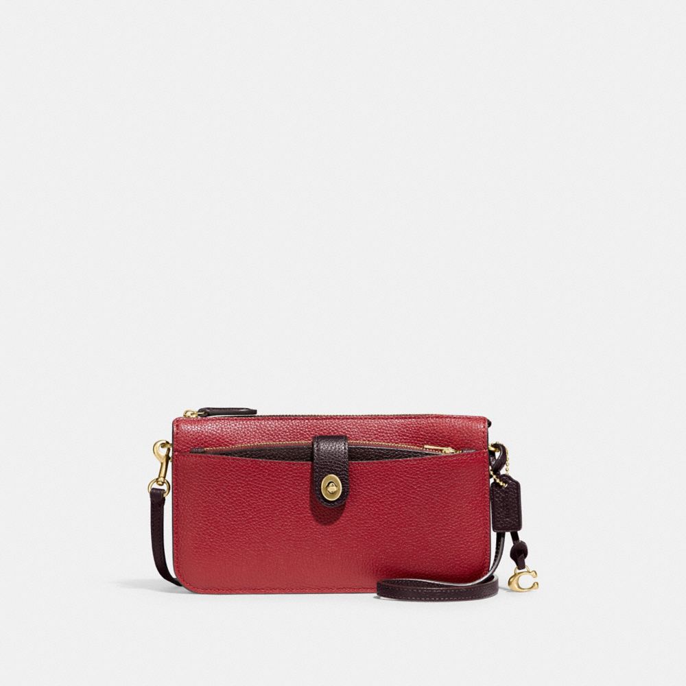 Coach pop up messenger in colorblock sale