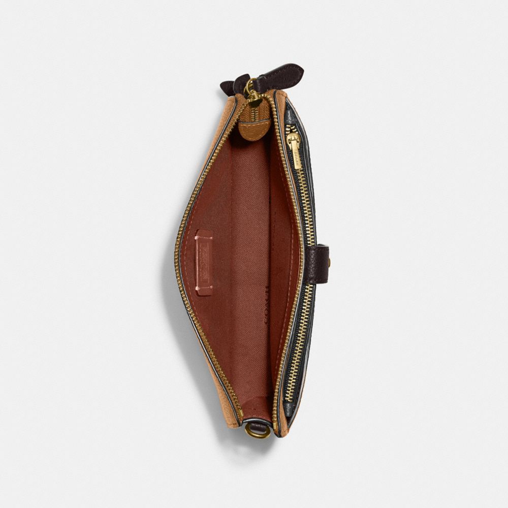 Compact Zip Case - Camel